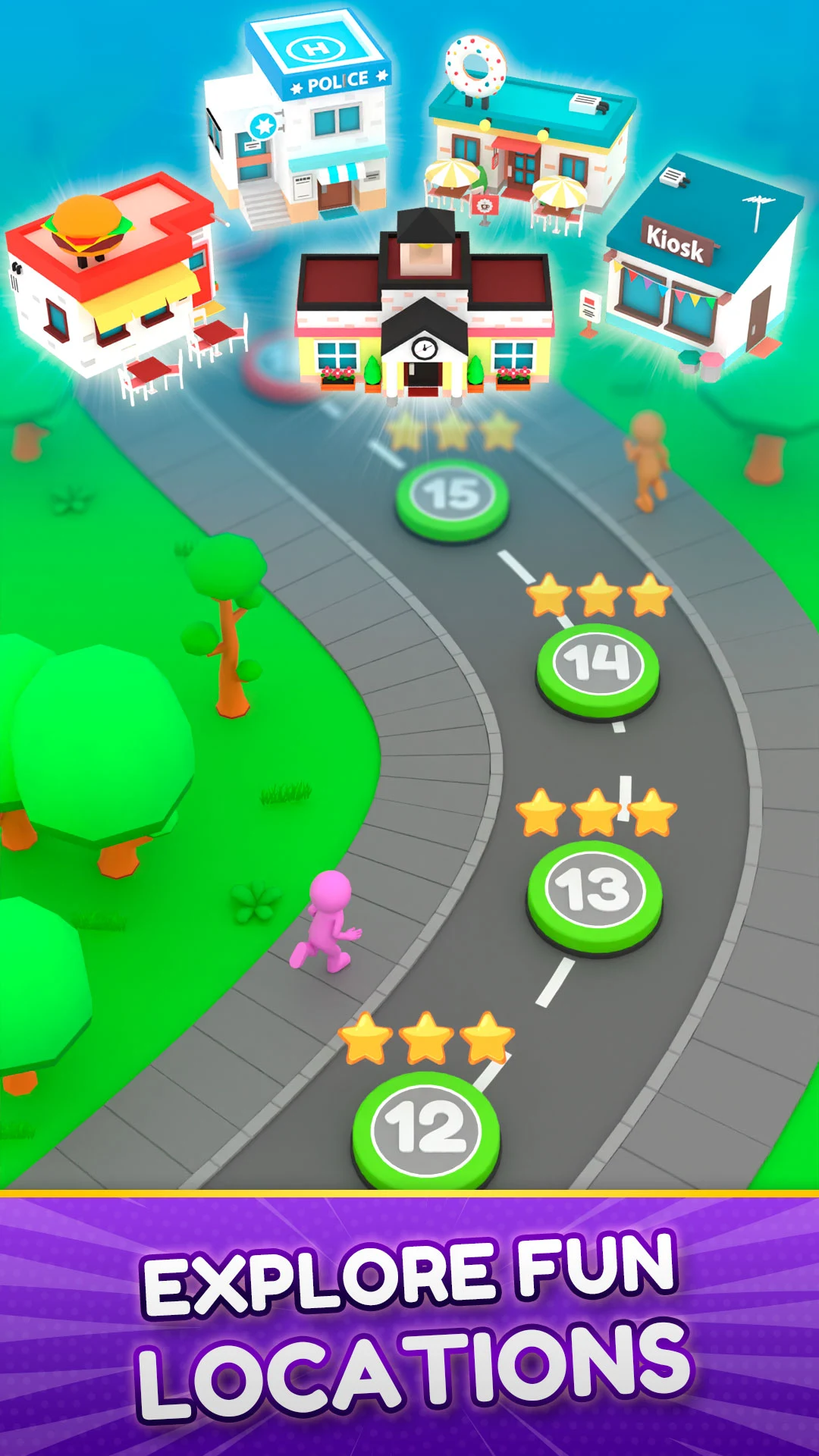 Toilet Jam: color sort puzzle screenshot